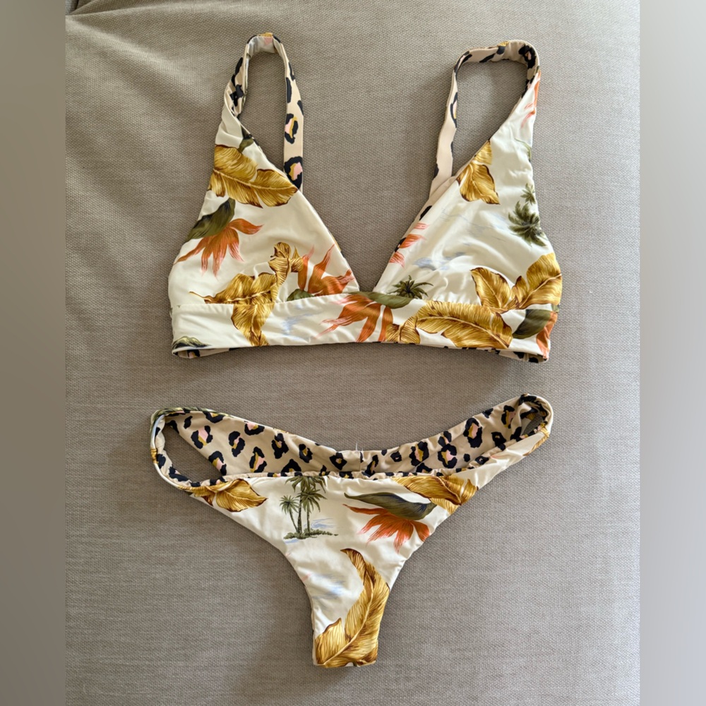 Billabong Reversible Print Bikini Set